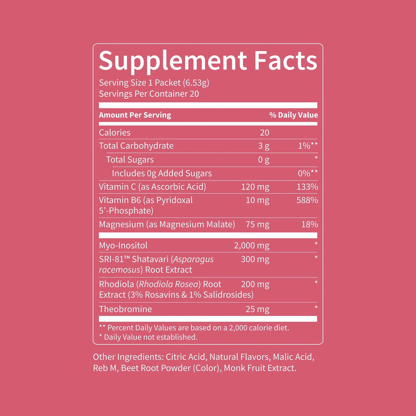 Amillian™ Superbalance Hormonal Support Drink Mix