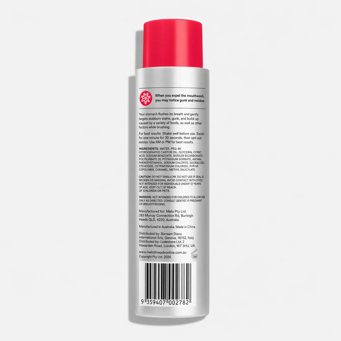 Stain Whitening Mouthwash