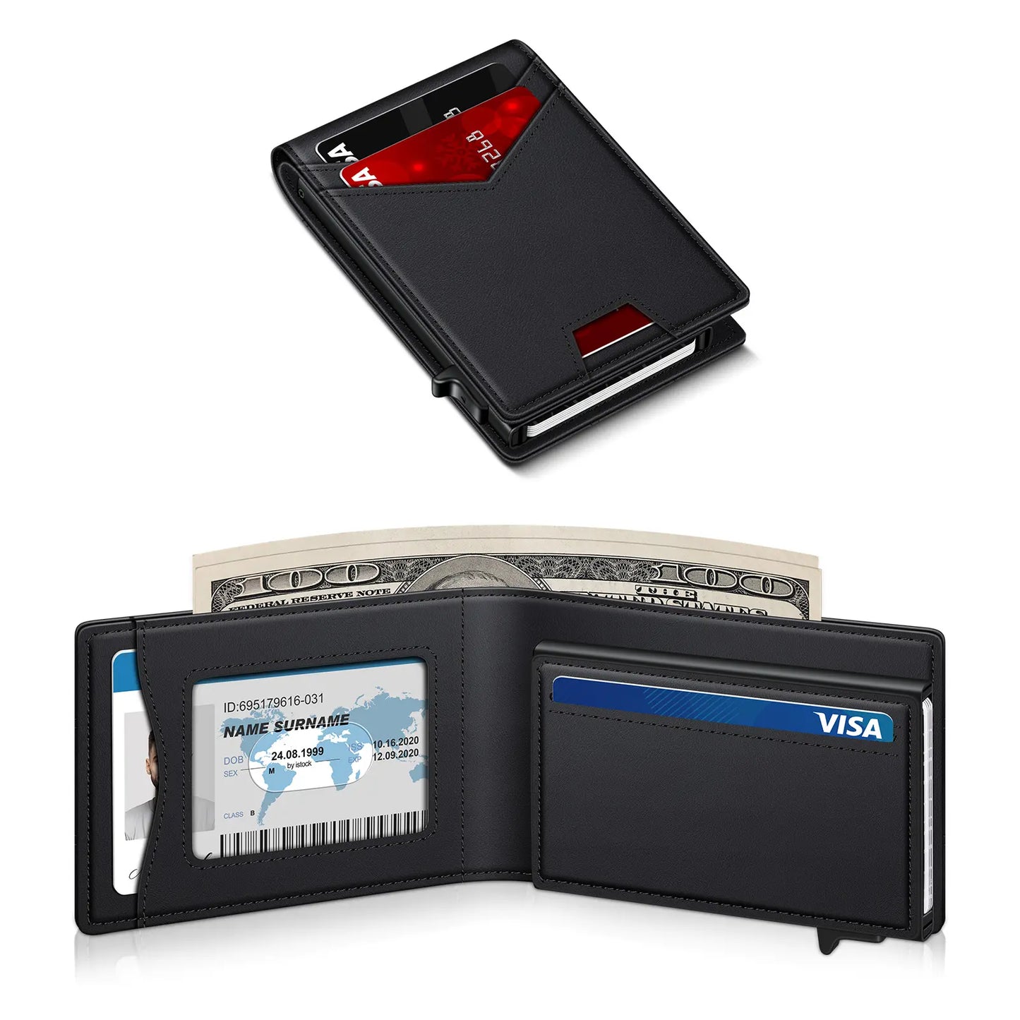 RFID Blocking Bifold Wallet