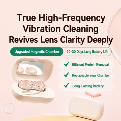 Ultrasonic Contact Lens Cleaner