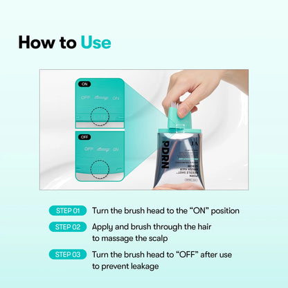 PDRN Reedle Shot Brush Hair Serum
