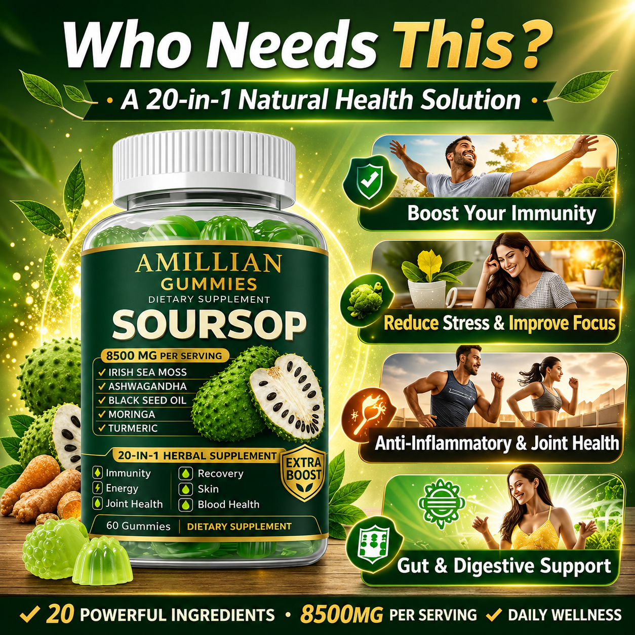 Soursop Gummies