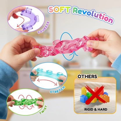 Soft Jelly Building Blocks