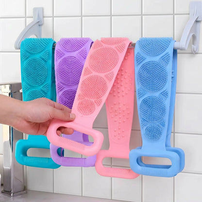 Double-Sided Silicone Back Scrubber