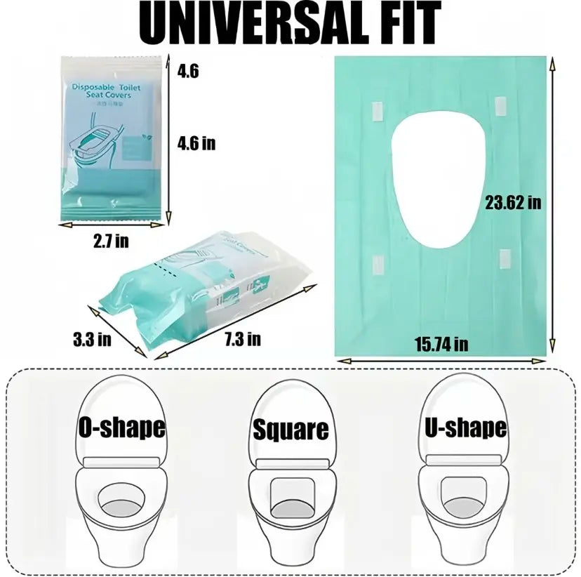 Disposable Toilet Seat Travel Cover