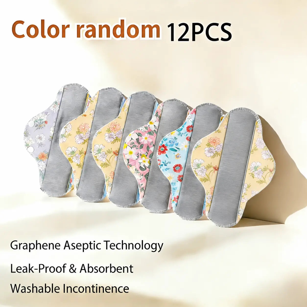 Reusable Graphene Incontinence Pad