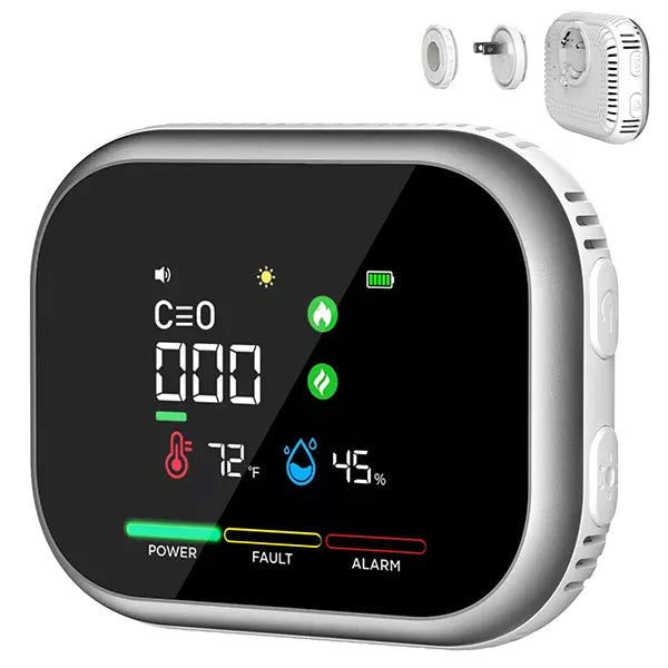 6 in 1 Carbon Monoxide & Gas Detector