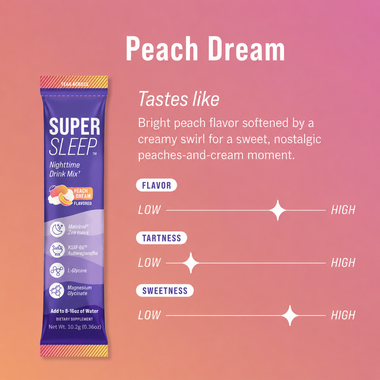 Supersleep Nighttime Sleep Support Drink Mix