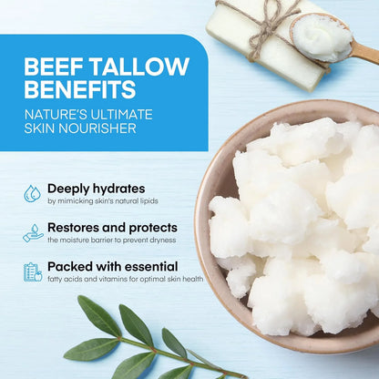 GHK-Cu Whipped Tallow Honey Balm with Methylene Blue