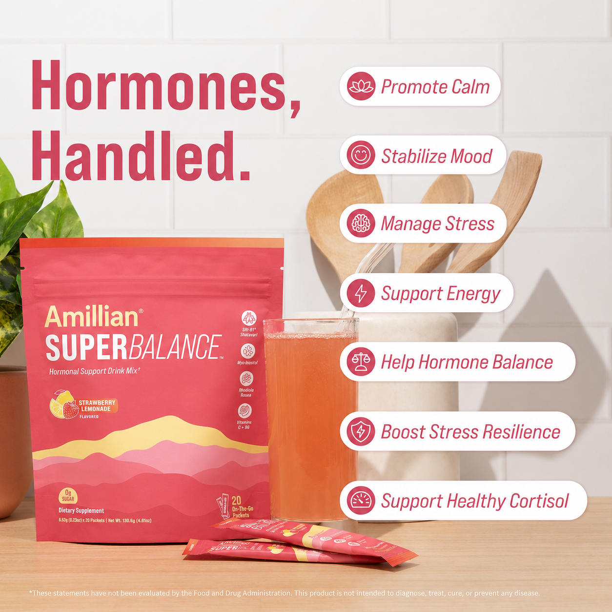 Amillian™ Superbalance Hormonal Support Drink Mix