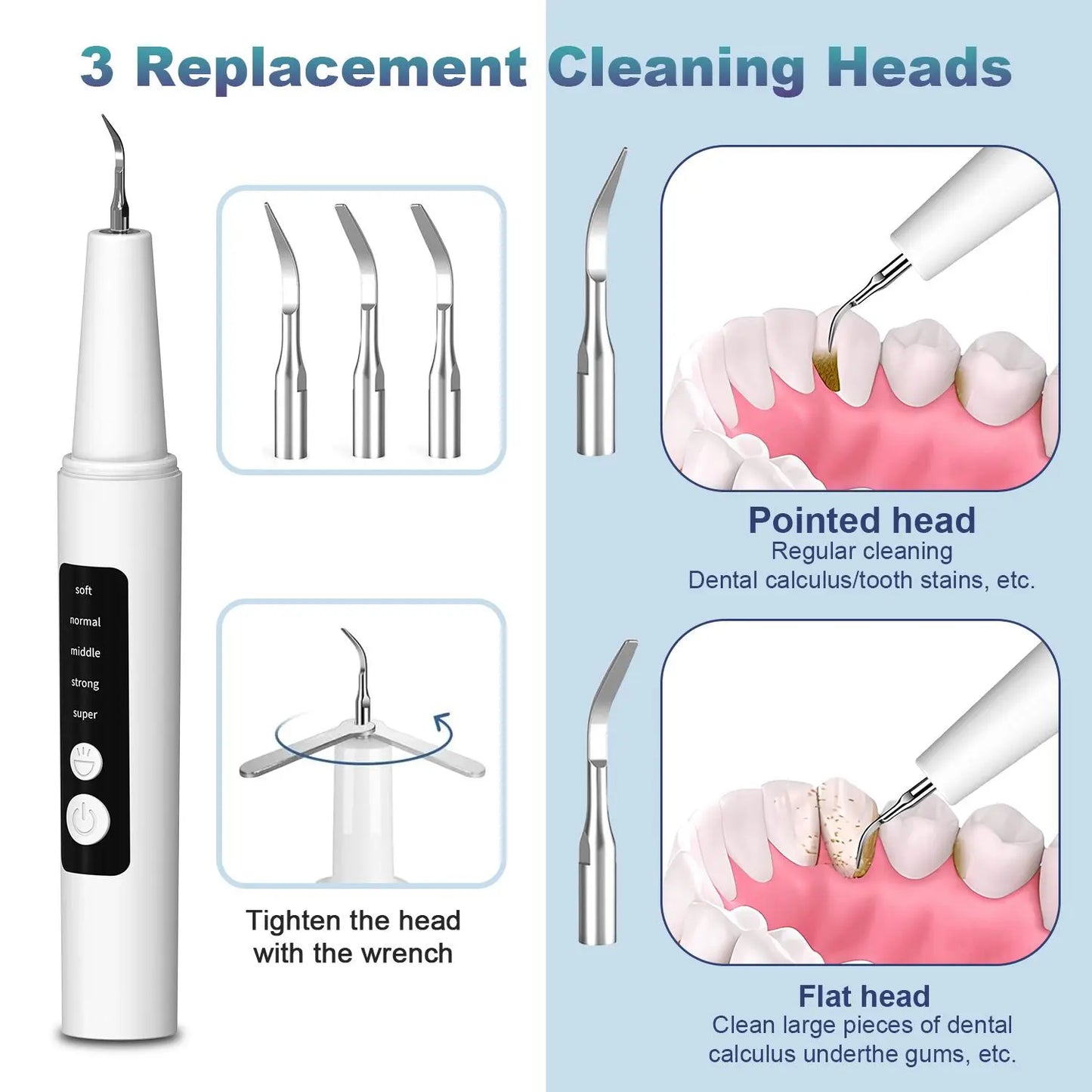 Ultrasonic Dental Plaque Remover