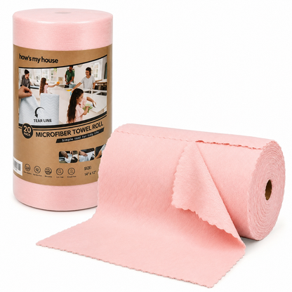 Microfiber Cleaning Cloth Roll