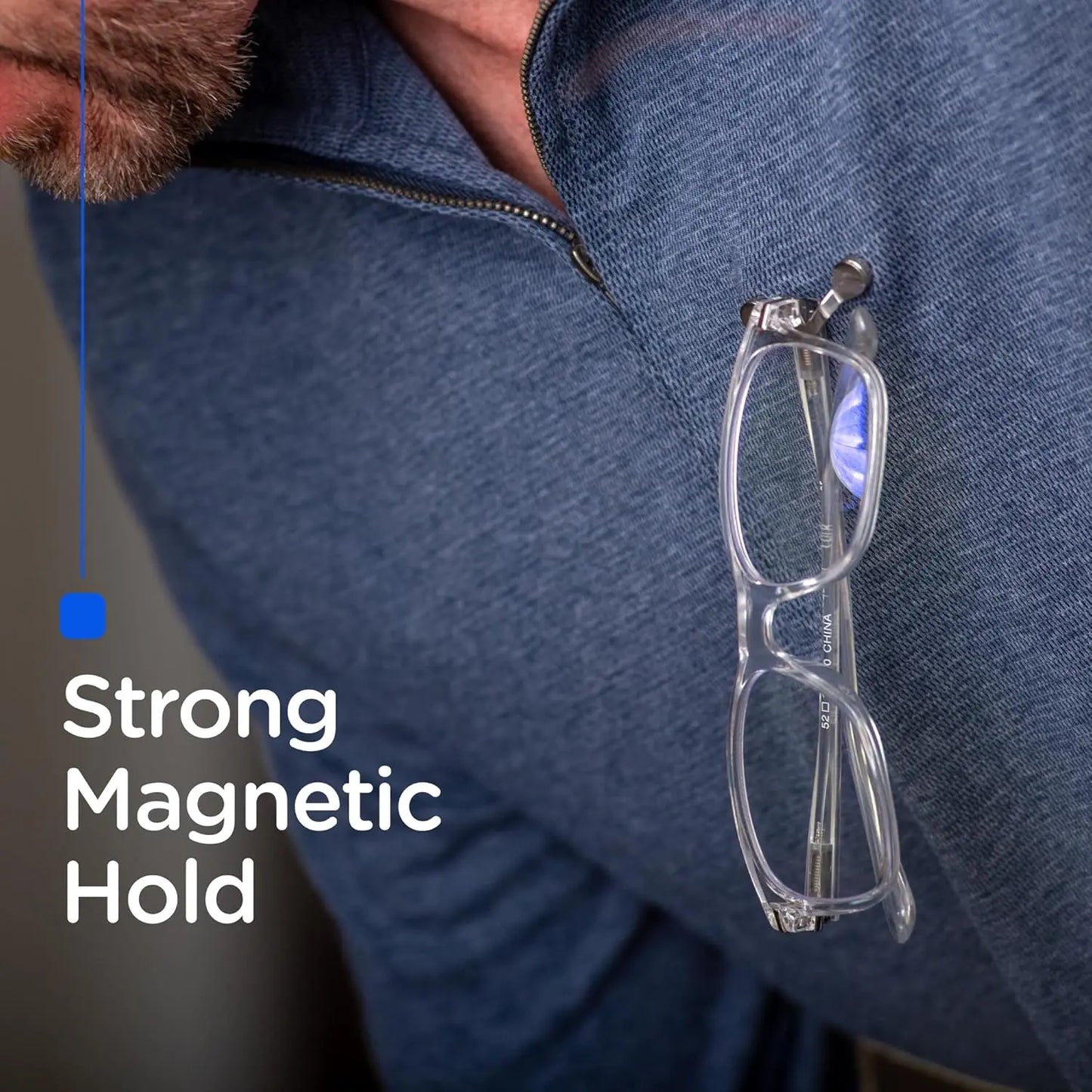 Magnetic Glasses Holder