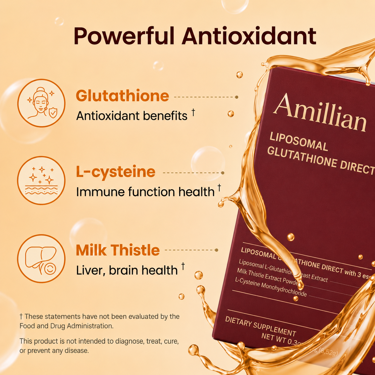 Liposomal Glutathione Glow Strips