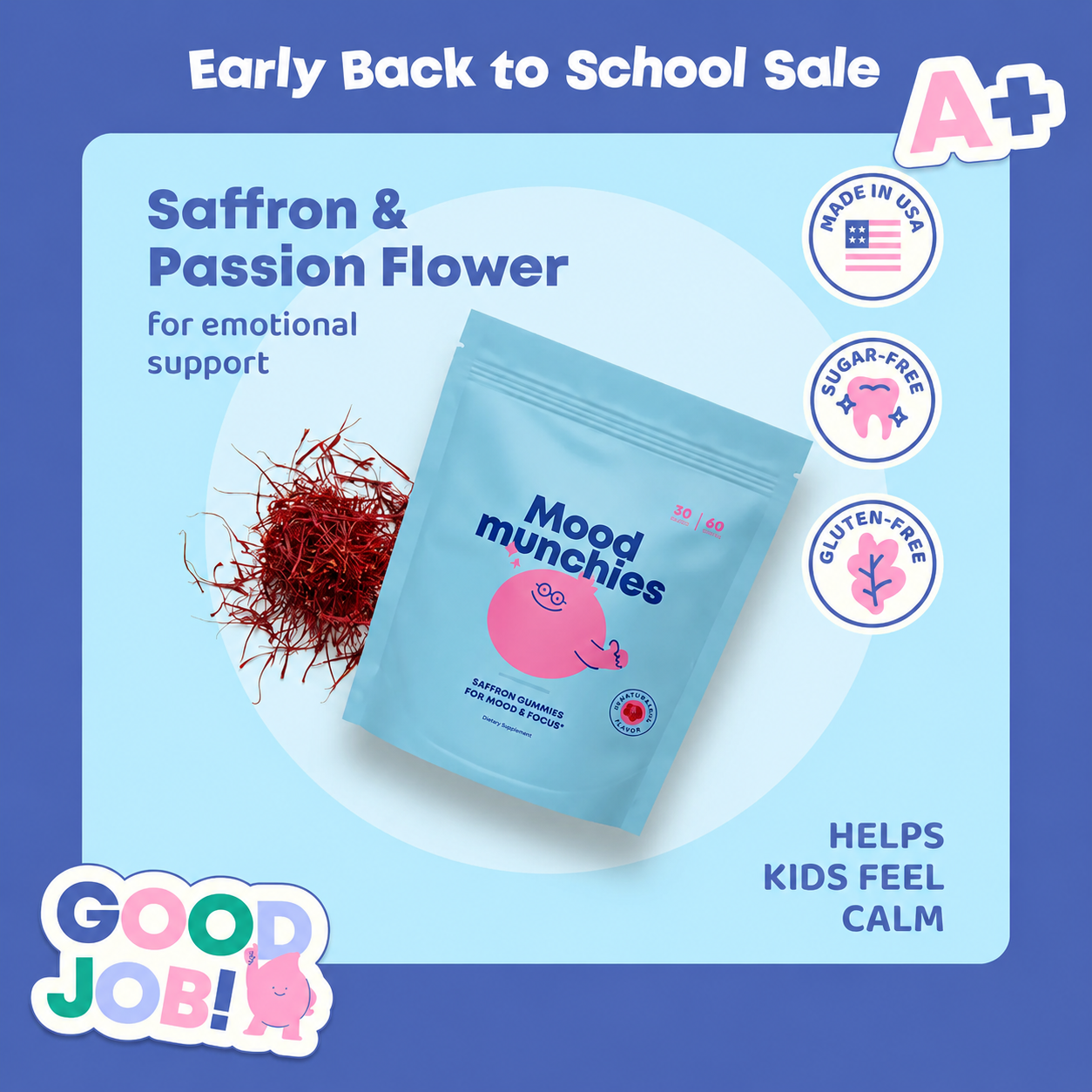 Saffron Mood Munchies Gummies