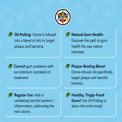 Gumtite Ozonated Oil Pulling - Tooth and Gum Treatment