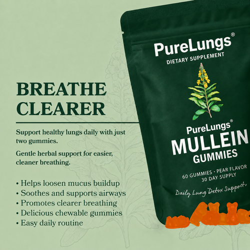 PureLungs™ Mullein Gummies