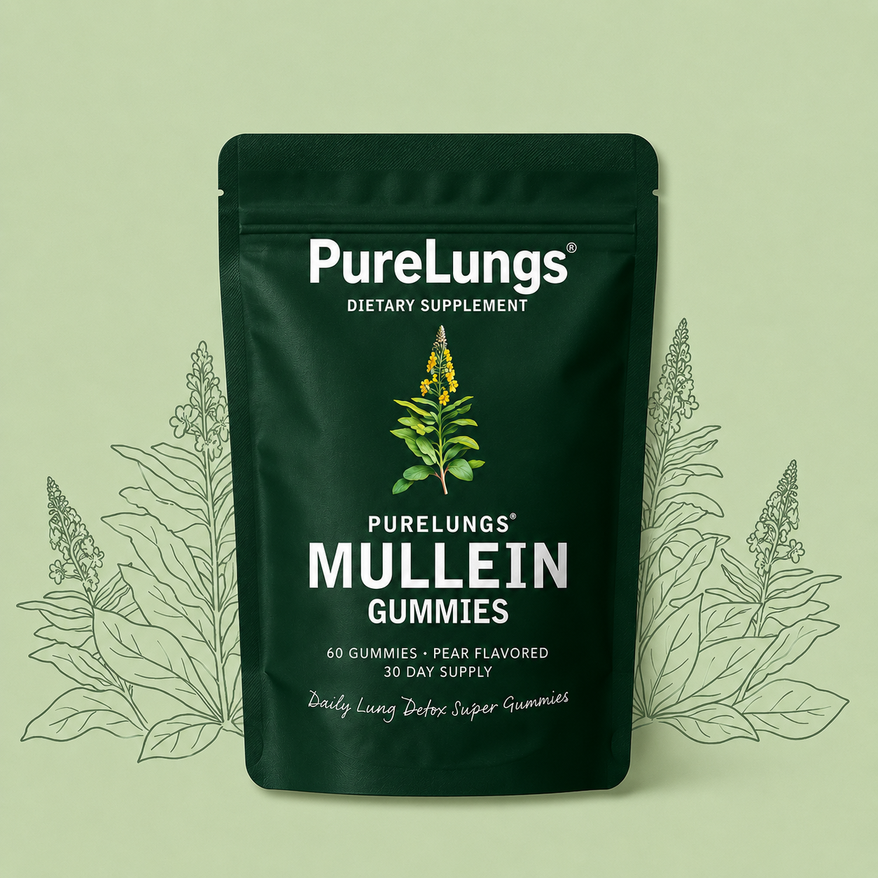 PureLungs™ Mullein Gummies