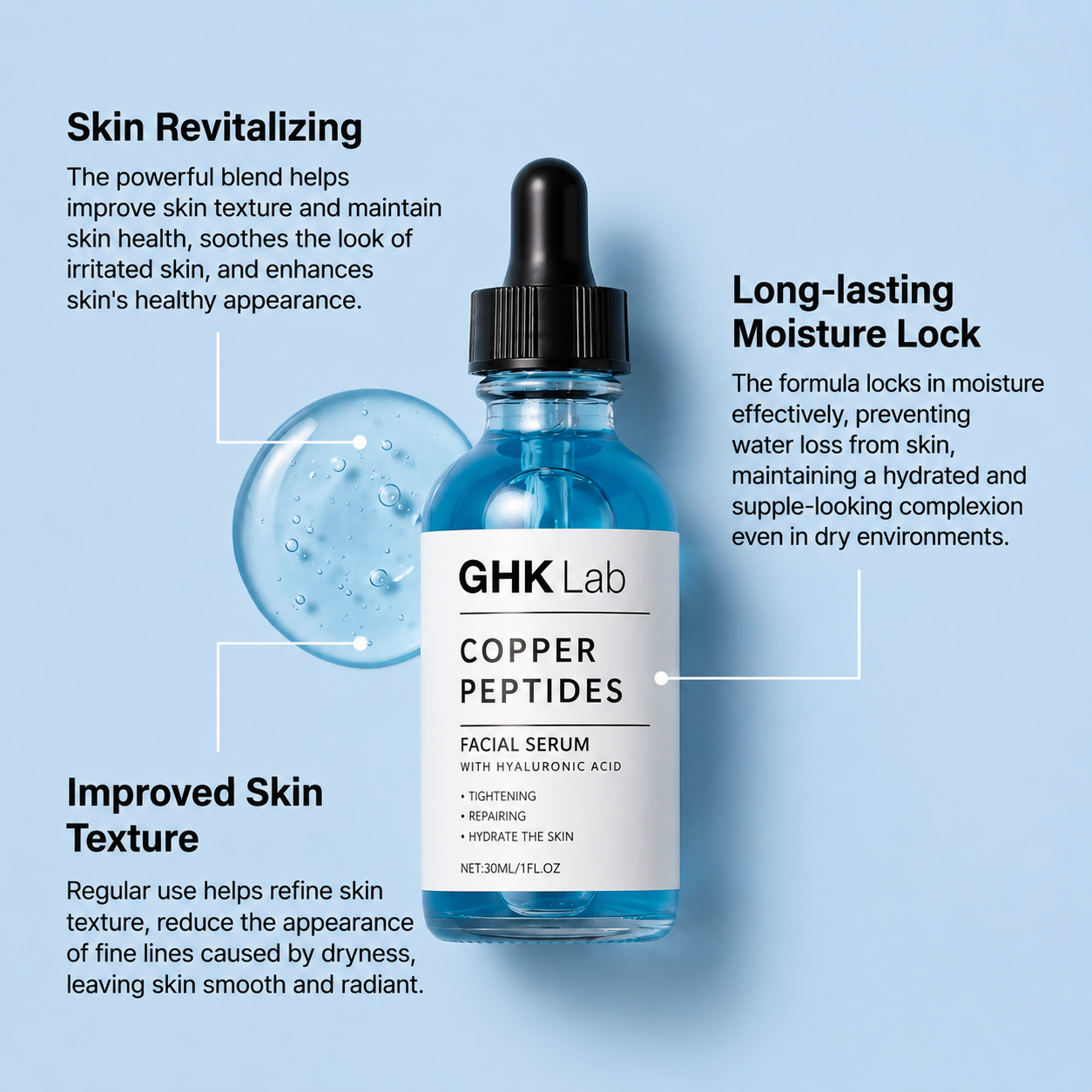 GHK Cu Peptide Serum
