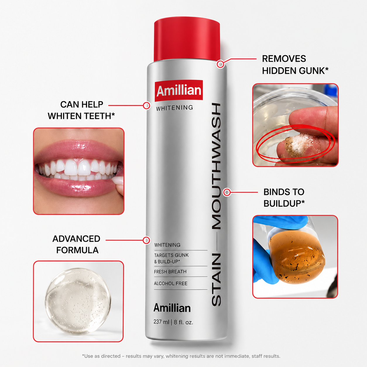 Stain Whitening Mouthwash