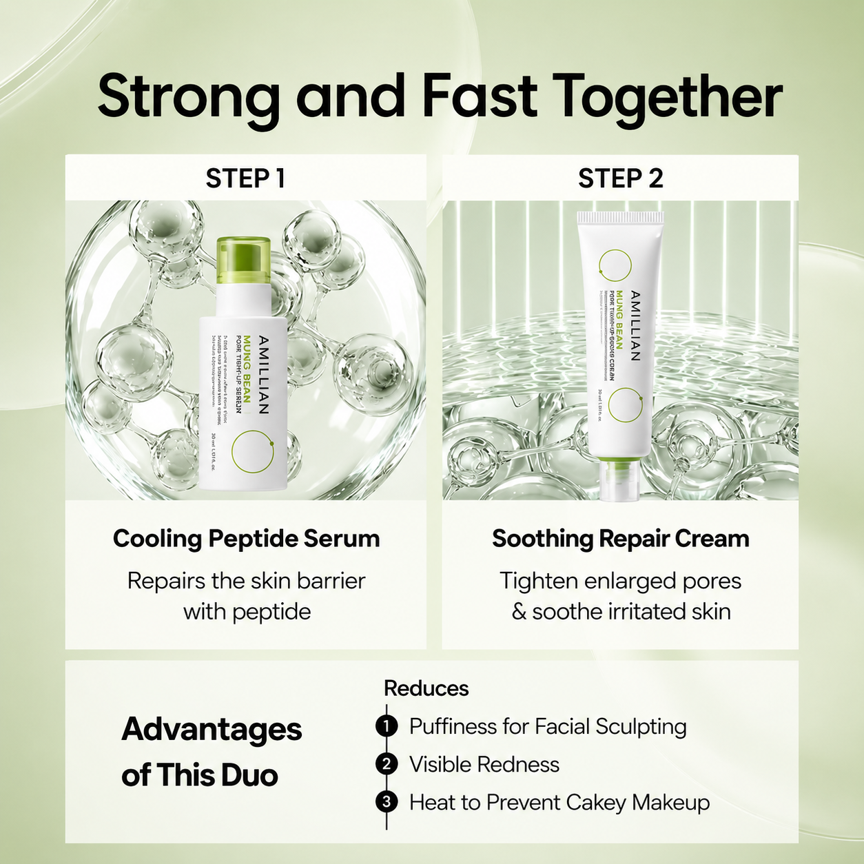 Mung Bean Peptide Soothing Duo