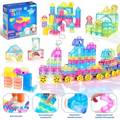 Soft Jelly Building Blocks