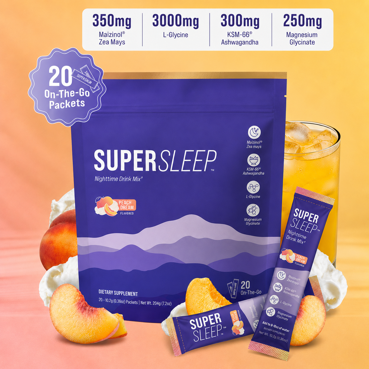 Supersleep Nighttime Sleep Support Drink Mix