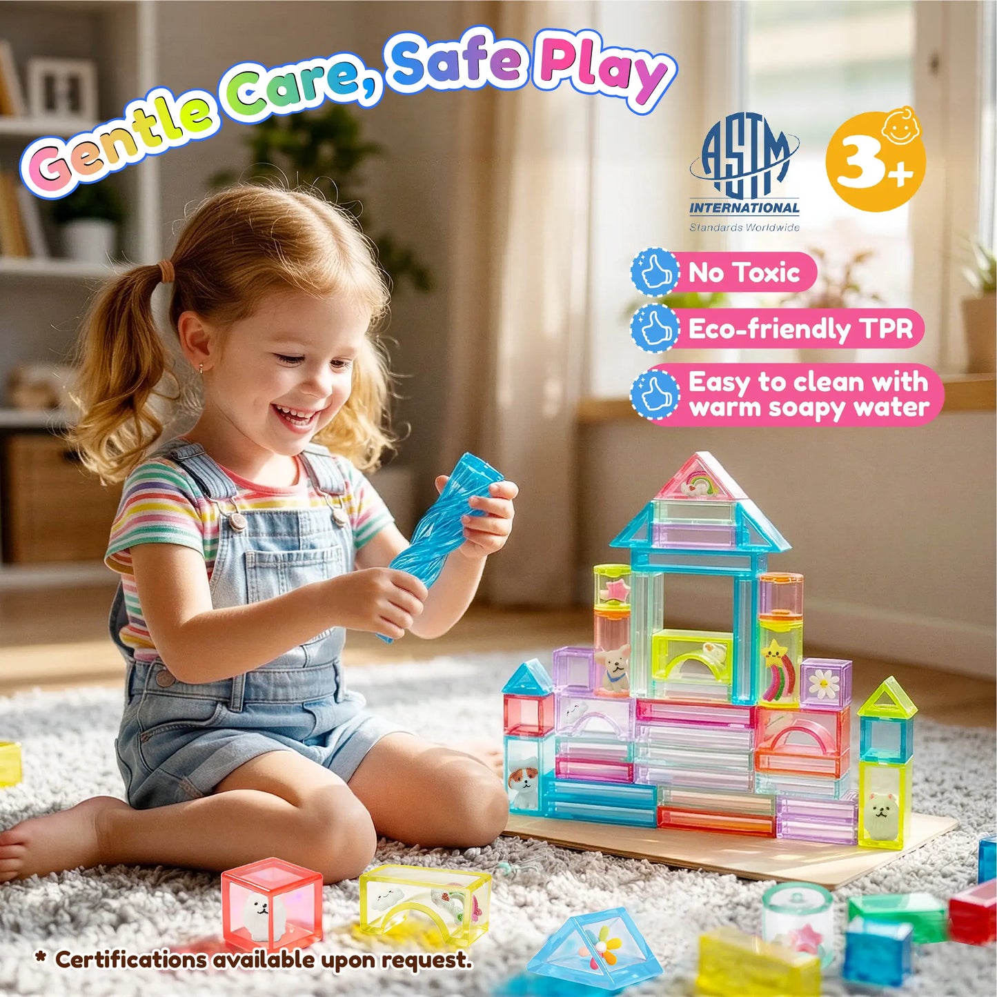 Soft Jelly Building Blocks