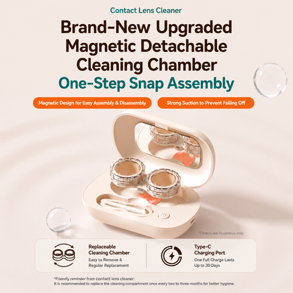 Ultrasonic Contact Lens Cleaner