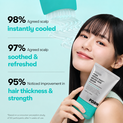 PDRN Reedle Shot Brush Hair Serum