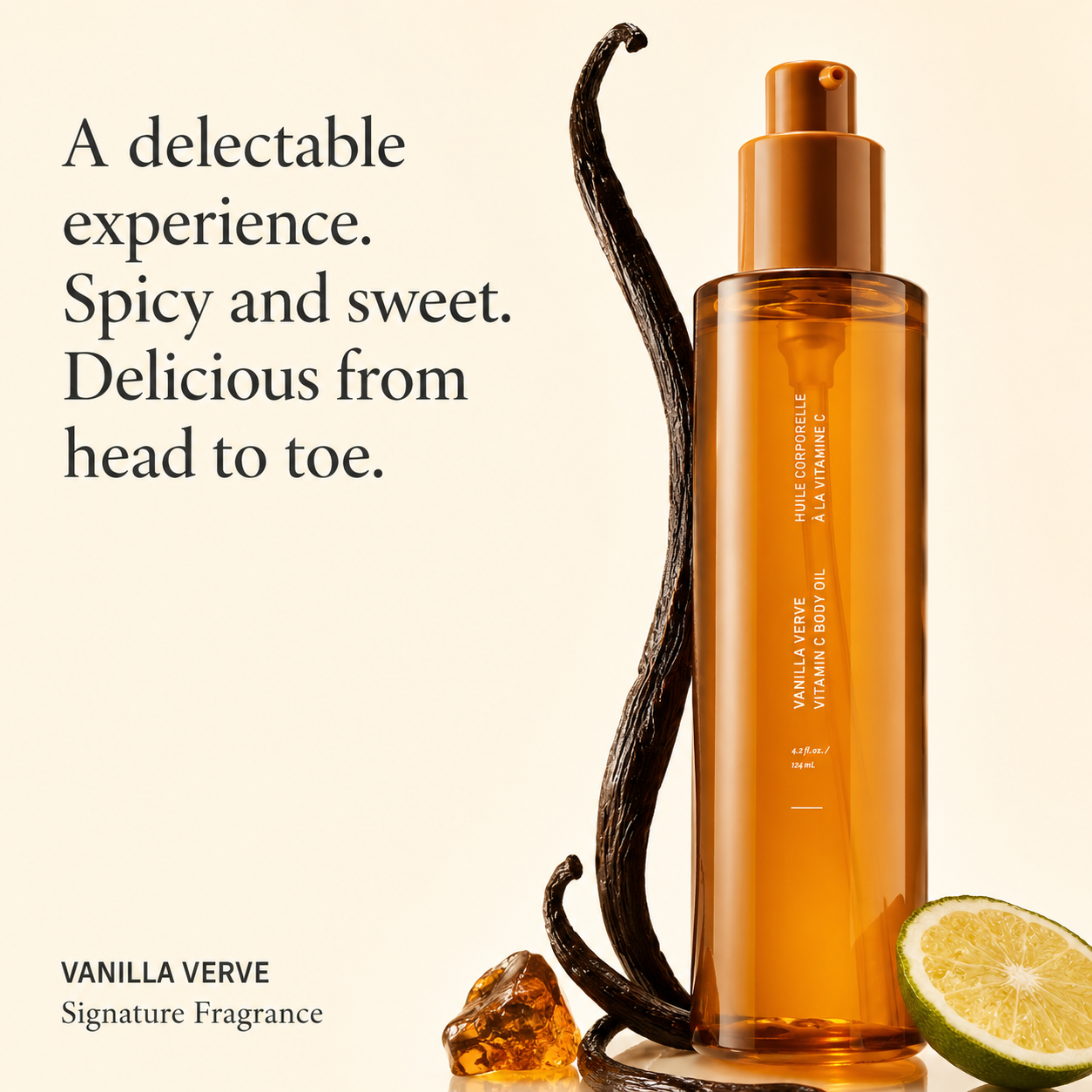 Vitamin C Body Oil - Locks In Moisture For Deep Hydration