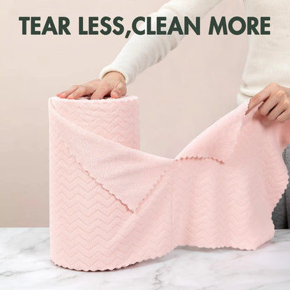 Microfiber Cleaning Cloth Roll